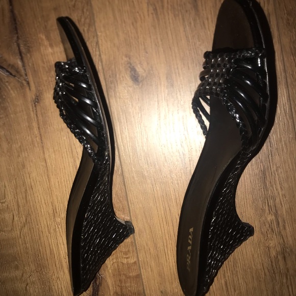 Black Prada Slides size 42 - Picture 4 of 6